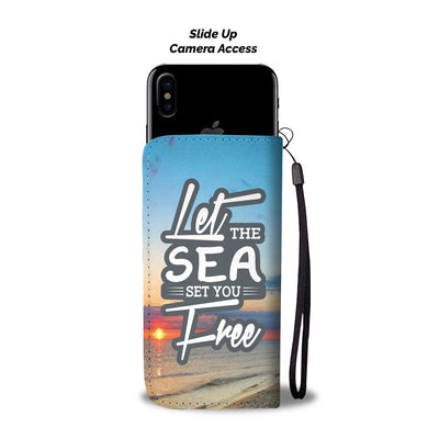 Sea Freedom Wallet Case - TheBoatersBay