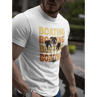 Men's Summer Boating Lifestyle T-Shirt - TheBoatersBay