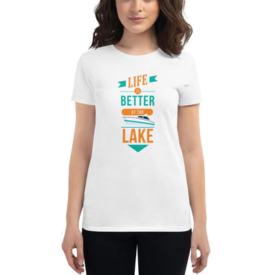 Life at the Lake Women's t-shirt - TheBoatersBay