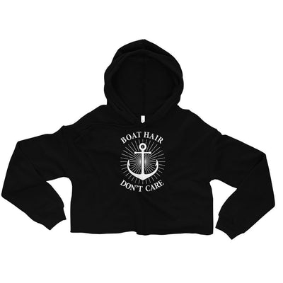 Boat Hair Women’s Crop Hoodie - TheBoatersBay