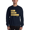 Eat Sleep Boat Repeat Lifestyle Men's Sweatshirt - TheBoatersBay