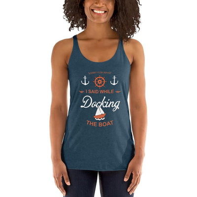 Boat Docking Apology Women's Tank - TheBoatersBay