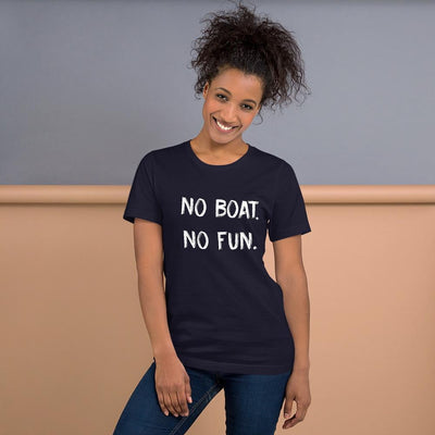 No Boat No fun Women’s T-shirt - TheBoatersBay