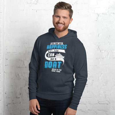 Boats n Happiness Men's Hoodie - TheBoatersBay