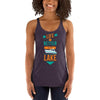 Life at the Lake Women's Racerback Tank - TheBoatersBay