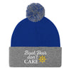 Boat Hair Don't Care Pom Pom Beanie - TheBoatersBay