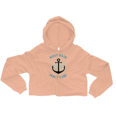 Boat Hair Women’s Crop Hoodie - TheBoatersBay