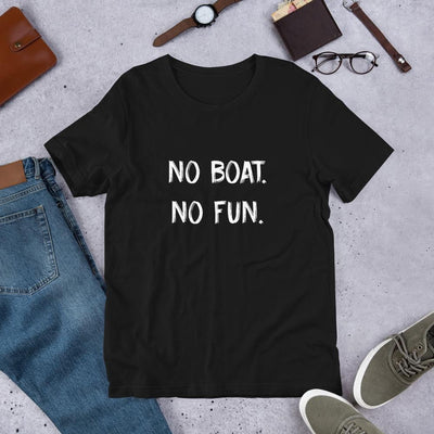 No Boat No Fun Men’s  T-Shirt - TheBoatersBay