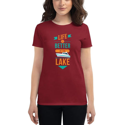 Life at the Lake Women's t-shirt - TheBoatersBay