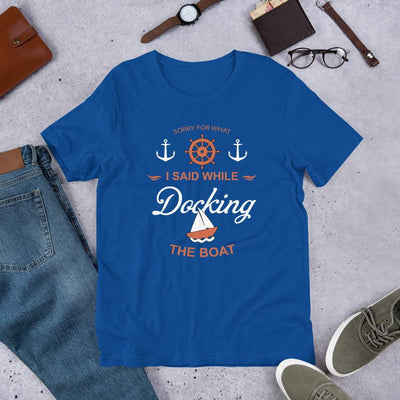 Boat Docking Apology Men’s T-Shirt - TheBoatersBay