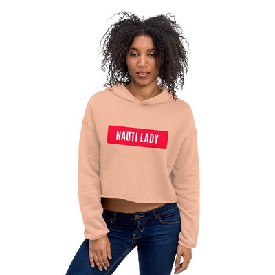 Classic NautiLady Crop Hoodie - TheBoatersBay